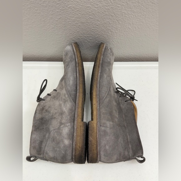 Ross & Snow Gray Mens Chukka Boots Size 11 Suede - Picture 5 of 6